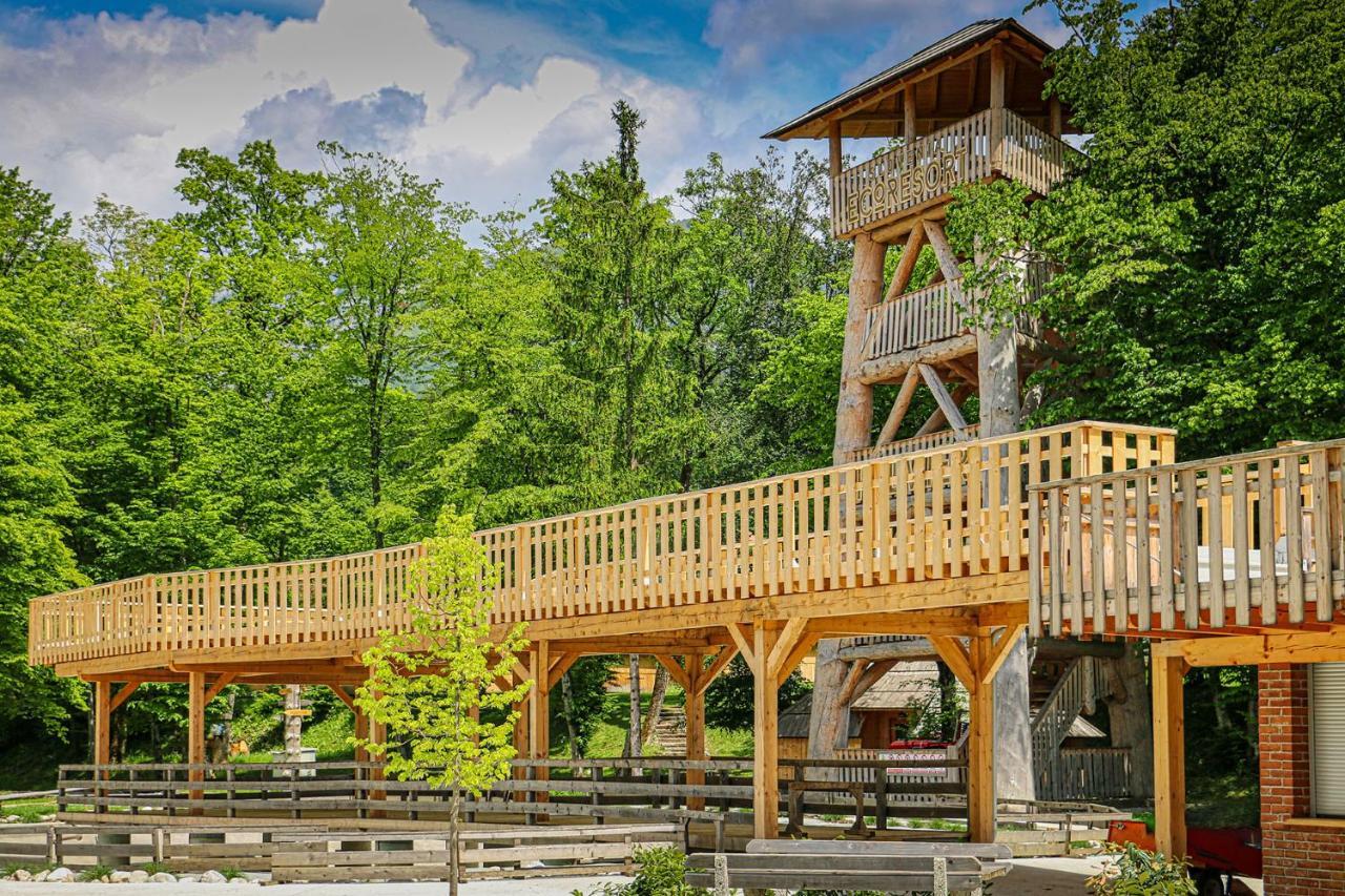 Slovenia Eco Resort Stahovica Bagian luar foto
