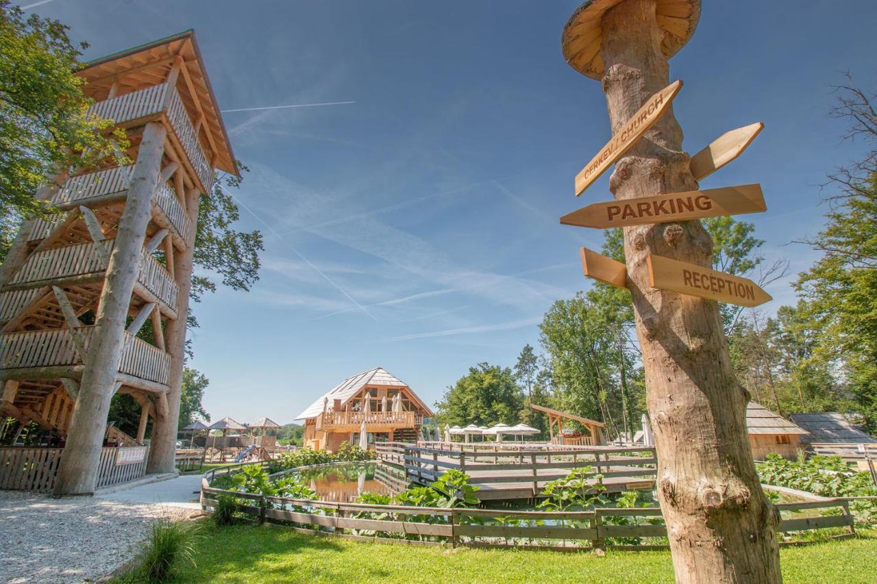 Slovenia Eco Resort Stahovica Bagian luar foto