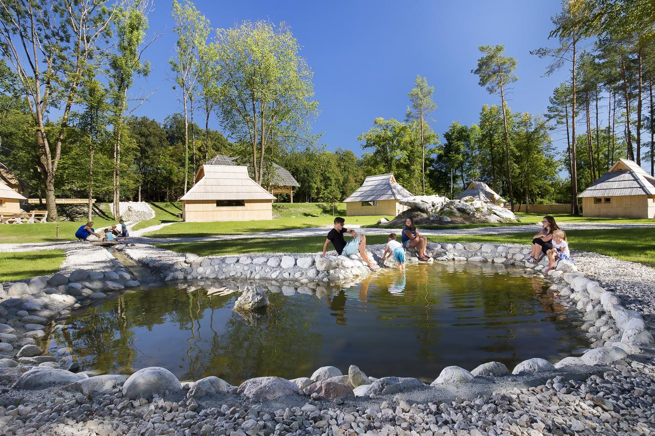 Slovenia Eco Resort Stahovica Bagian luar foto